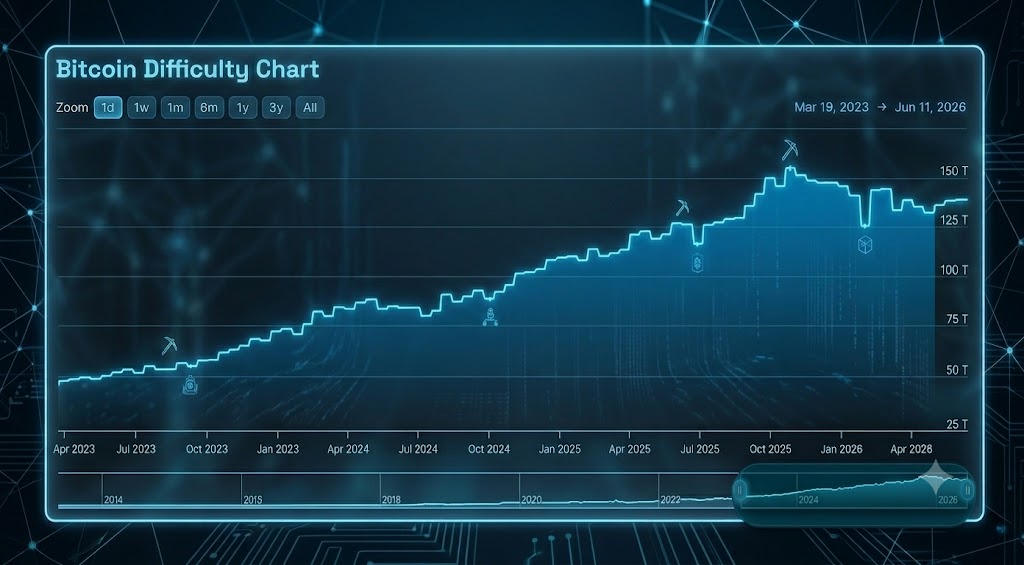 Bitcoin Hashrate Entwicklung 2026 fuer Miner - Intermine Solutions