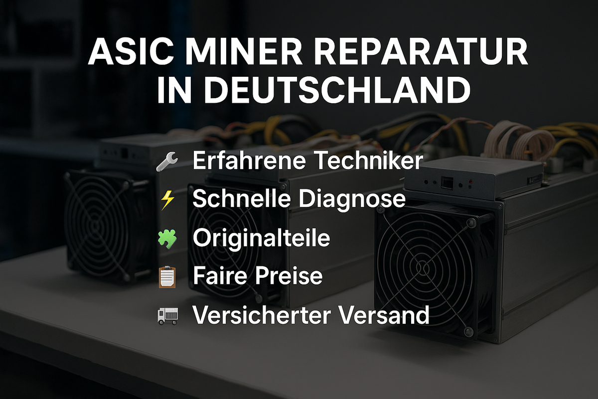 ASIC Miner Reparatur und Repair Service - Intermine Solutions