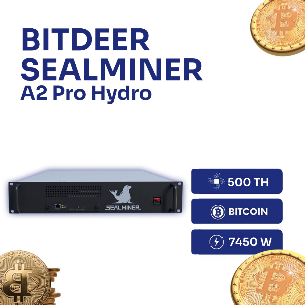 Bitdeer SealMiner A2 Pro Hydro Bitcoin ASIC Miner kaufen - Intermine Solutions