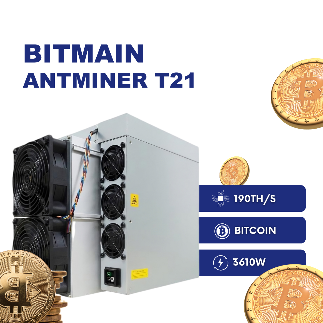 Bitmain Antminer T21 190TH Bitcoin ASIC Miner kaufen bei Intermine Solutions