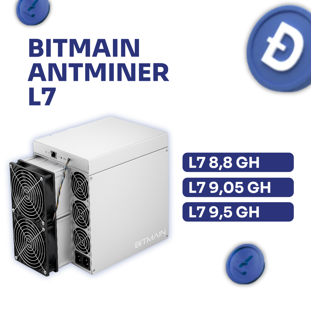 Bitmain Antminer L7 Scrypt ASIC Miner Litecoin Dogecoin - Intermine Solutions