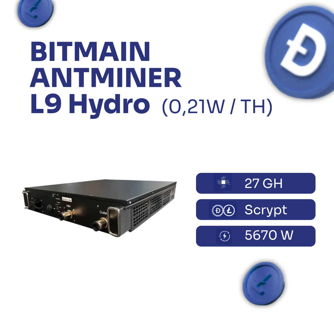 Bitmain Antminer L9 Hydro Litecoin Dogecoin ASIC Miner kaufen - Intermine Solutions