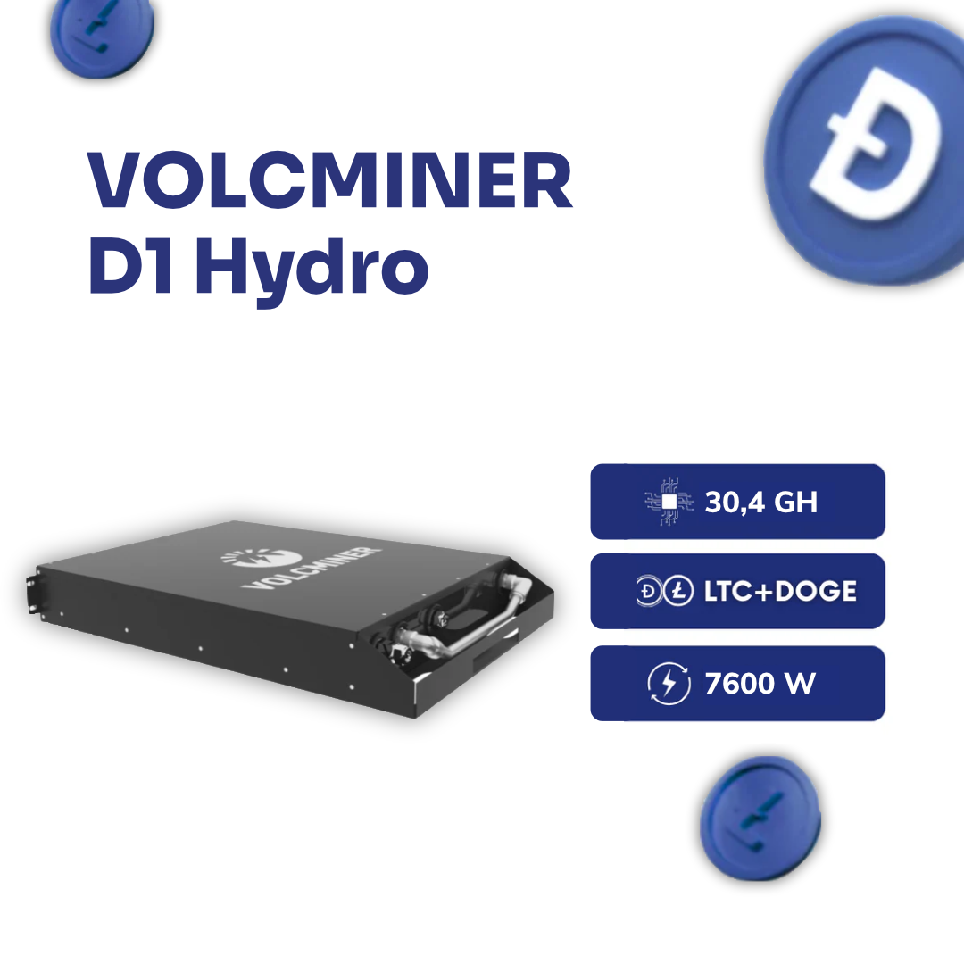 VolcMiner D1 Hydro Bitcoin ASIC Miner kaufen bei Intermine Solutions