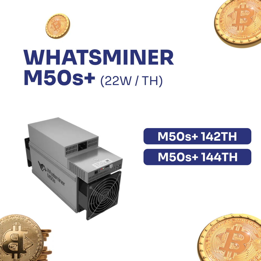 MicroBT Whatsminer M50S Plus Bitcoin Miner Ansicht - Intermine Solutions