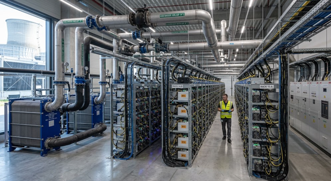 Bitcoin Mining Farm