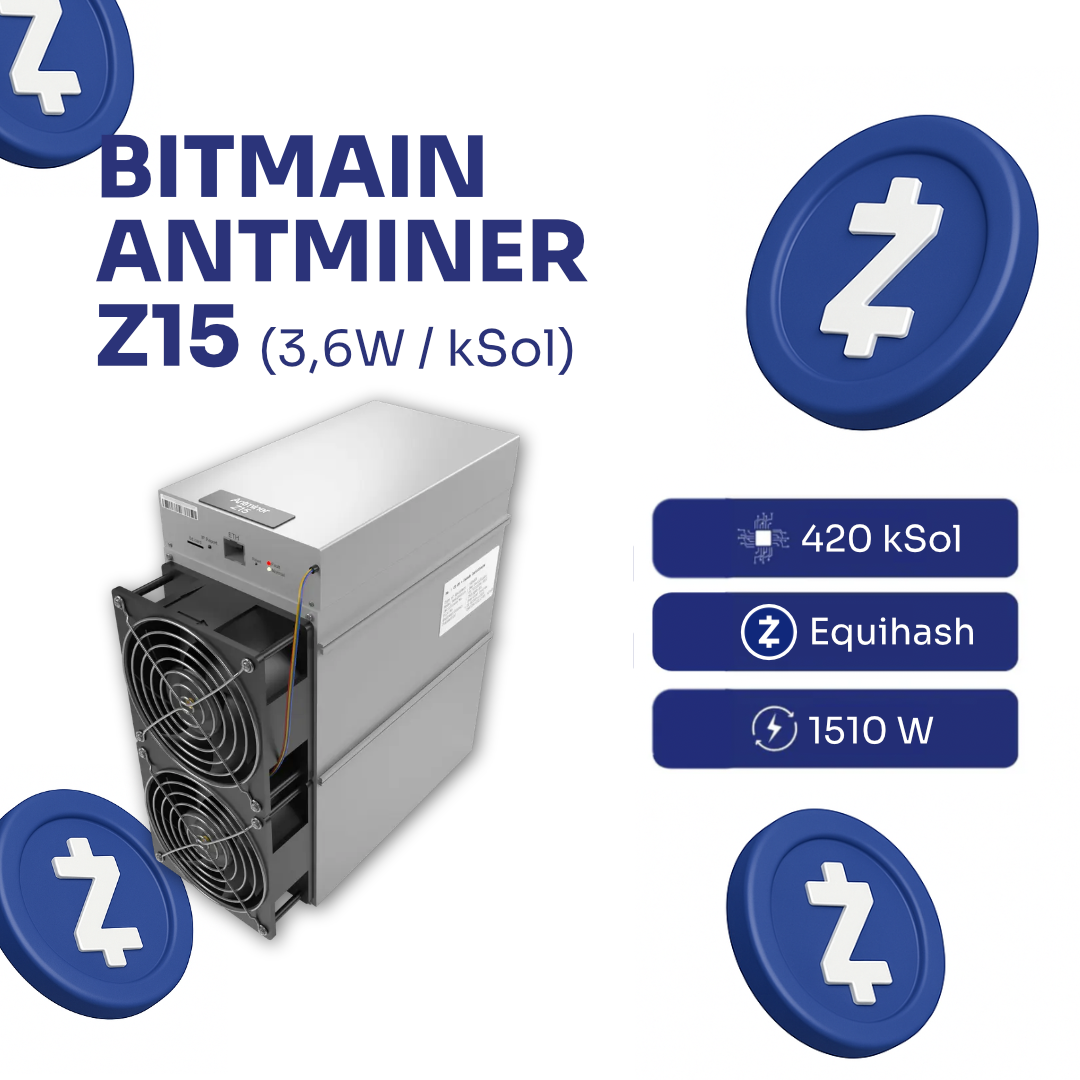 Bitmain Antminer Z15 420 kSol ZCash ASIC Miner kaufen bei Intermine Solutions