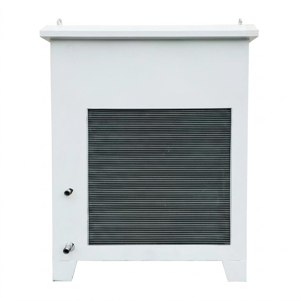 Hydro Miner Cabinet AP-H4 Anschluesse Ansicht - Intermine Solutions