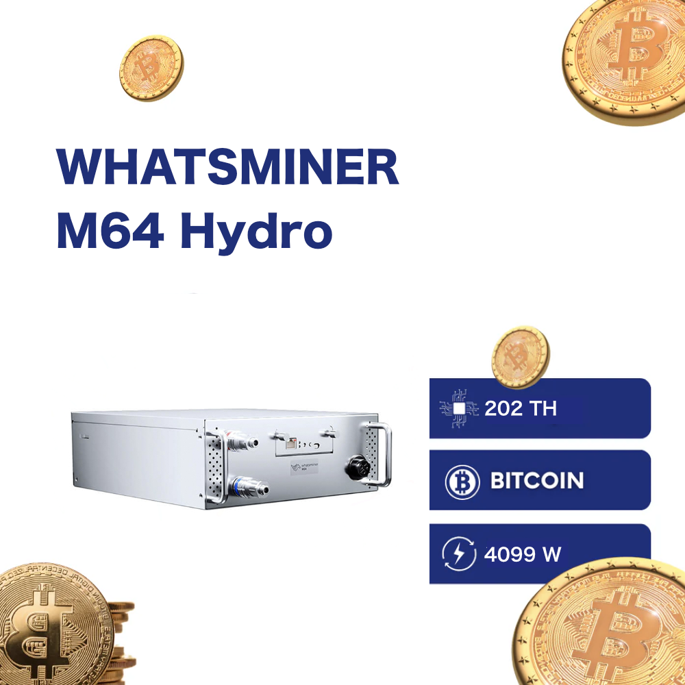 MicroBT Whatsminer M64 Hydro Bitcoin ASIC Miner kaufen bei Intermine Solutions