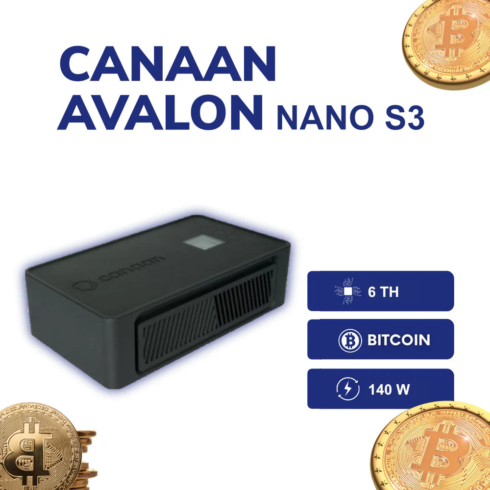 CANAAN AVALON NANO 3S (6TH) BITCOIN